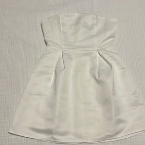 Princess Polly Spader Corset Mini Dress-White sz 6